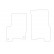 Car mats for SsangYong Korando 2002-2010 front set 2-piece, Thumbnail 2