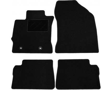 Car mats for Toyota Auris 2013- 4-piece