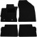 Car mats for Toyota Auris 2013- 4-piece