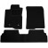 Car mats for Toyota Corolla Verso 2004-2009 3-pieces