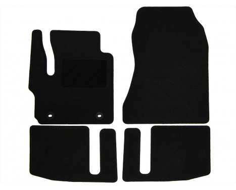 Car mats for Toyota IQ 2009- 4-piece