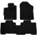 Car mats for Toyota Verso-S 2011- 3-piece