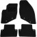 Car mats for Volvo V70 / XC70 2001-2007 4-piece