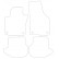Car mats for VW Eos 2007-2011 4-piece, Thumbnail 2