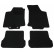 Car mats for VW Golf III 1991-1997 / Golf IV Cabriolet 4-piece