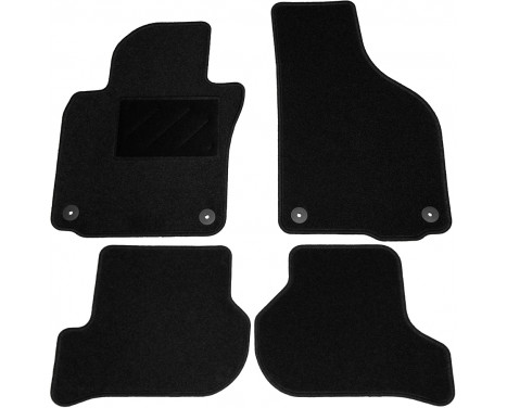 Car mats for VW Golf V / VI / Jetta 2007-2010 4-piece