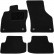 Car mats for VW Golf VII 2012- 4-piece