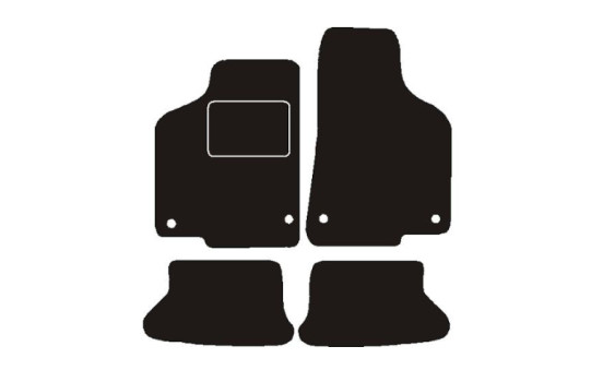 Car mats for VW Lupo 3 liter 2001 - 2005