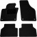 Car mats for VW Tiguan 2007- 4-piece