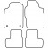 Car Mats Ford Escort 1990-1994, Thumbnail 2