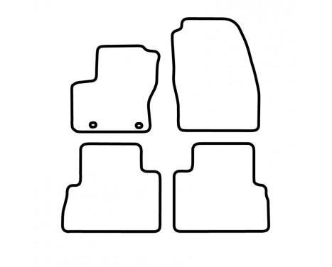 Car Mats Ford Focus C-Max 2011-2013 (velor), Image 6