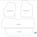 Car Mats Ford Galaxy 1997-2000 small model 4-parts, Thumbnail 2