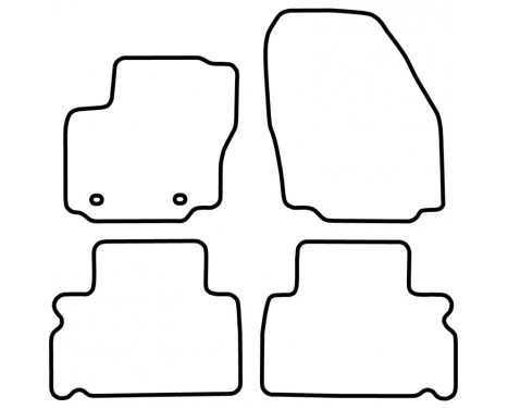 Car Mats Ford Galaxy 2006-2011 (5 persons), Image 2