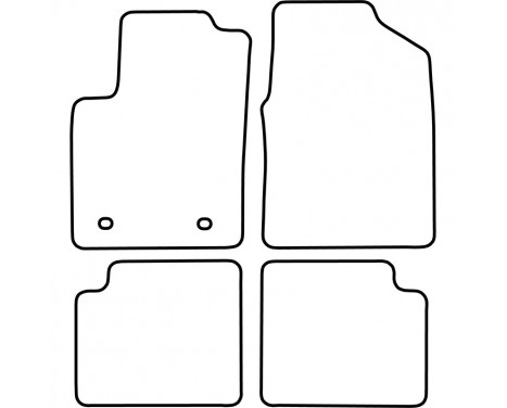 Car Mats Ford Ka 2008-2012, Image 2