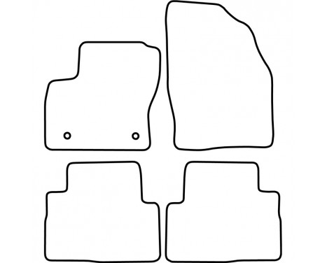 Car Mats Ford Kuga 2012-