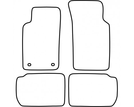 Car Mats Ford Sierra 1987-1993, Image 2