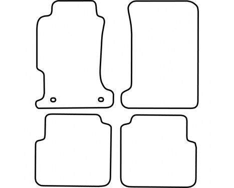 Car Mats Honda Accord 1993-1998, Image 2