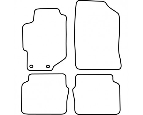 Car Mats Honda Accord 1998-2001, Image 2