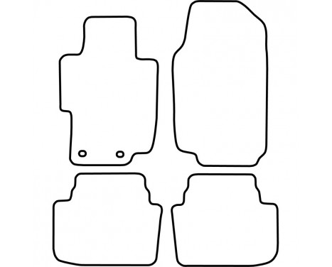Car Mats Honda Accord 2003-2008, Image 2