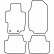 Car Mats Honda Accord 2003-2008, Thumbnail 2