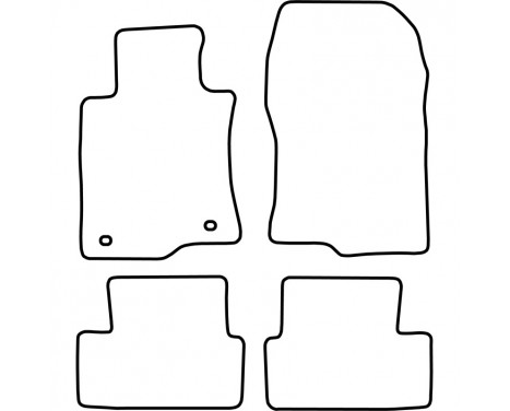 Car Mats Honda Accord 2008-2013, Image 2