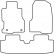 Car Mats Honda Civic 3 doors 2004-2006, Thumbnail 2