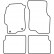Car Mats Honda Civic coupe 1996-2001, Thumbnail 2
