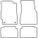 Car Mats Honda Civic sedan 1991-1996, Thumbnail 2