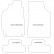 Car Mats Honda CRX 1988-1992 4-piece, Thumbnail 2