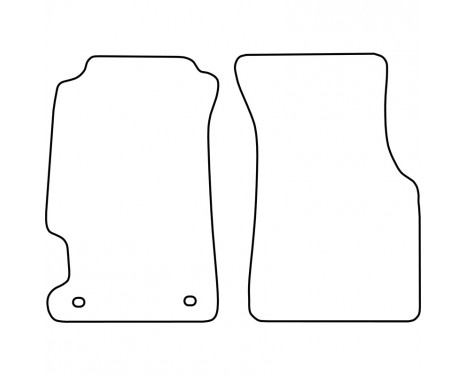 Car Mats Honda CRX 1993-1996, Image 2