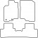 Car Mats Honda Insight Hybrid 2009-, Thumbnail 2