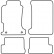 Car Mats Honda Prelude 1992-1997, Thumbnail 2