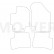Car Mats Hyundai Accent 2007- 4-parts, Thumbnail 2