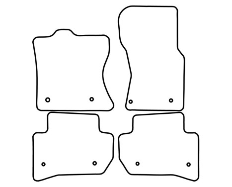 Car Mats Jaguar F-Pace 2016-, Image 2