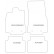 Car Mats Jaguar XF 2008- 4-parts, Thumbnail 2