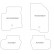 Car Mats Jeep Patriot 2006- 4-parts, Thumbnail 2