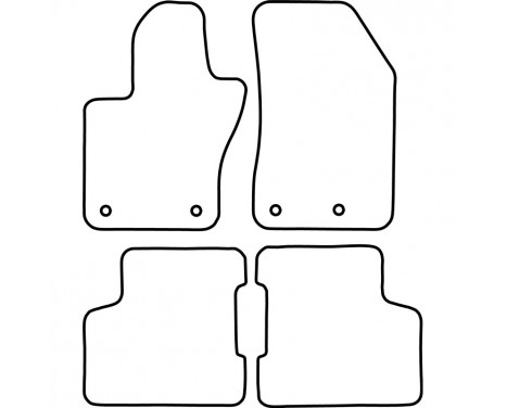 Car Mats Jeep Renegade 2014-, Image 2
