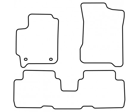 Car Mats Kia Carens 2002-2006 (5 persons), Image 2