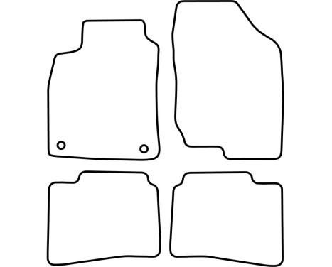Car Mats Kia Magentis 2001-2006, Image 2
