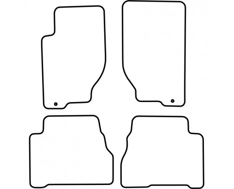 Car Mats Kia Sorento 2002-2006 (4 parts), Image 2