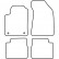 Car mats Lancia Delta from 2008, Thumbnail 2