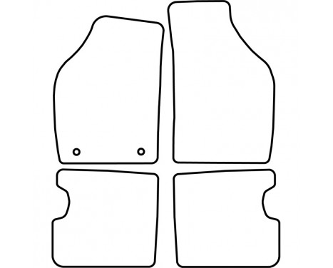 Car Mats Lancia Ypsilon 2003-2011, Image 2