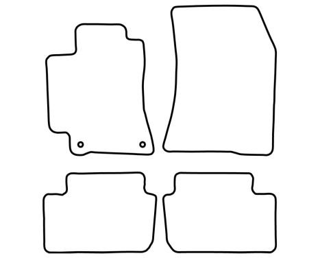 Car Mats Lexus IS200 1999-2005, Image 2