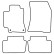 Car Mats Lexus IS200 1999-2005, Thumbnail 2