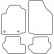 Car Mats Mazda 121 1996-2001, Thumbnail 2