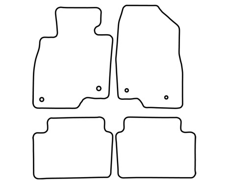 Car mats Mazda 2 2014-, Image 2