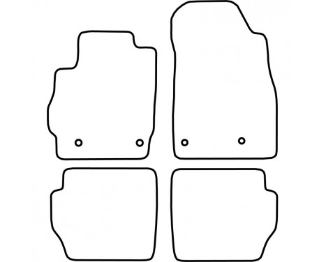 Car Mats Mazda 2 3/5 doors from 2007, Image 2