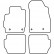Car Mats Mazda 2 3/5 doors from 2007, Thumbnail 2