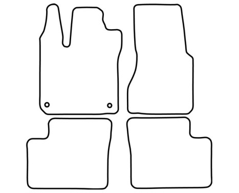 Car Mats MCC Smart ForFour 2014-, Image 2