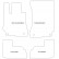 Car mats Mercedes-Benz CL W216 2007- 4-parts, Thumbnail 2